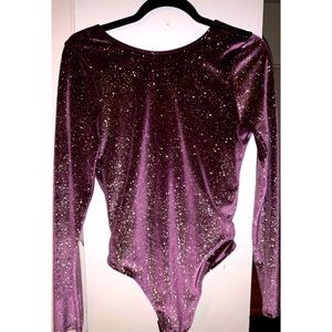 Victoria Secret Glitter Bodysuit
